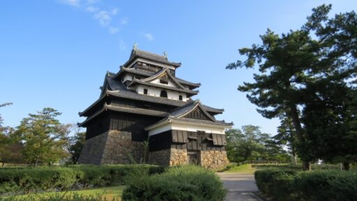 島根県の松江城の風景写真
