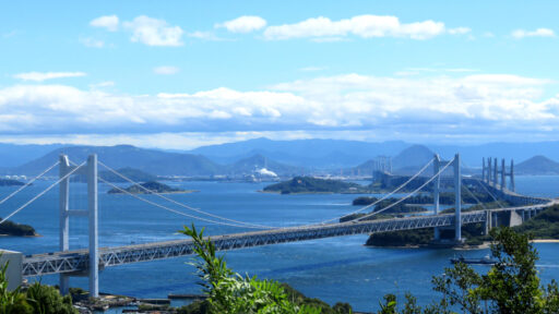香川県の瀬戸大橋の風景写真
