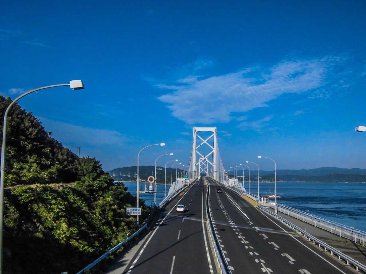 徳島県の大鳴門橋の風景写真