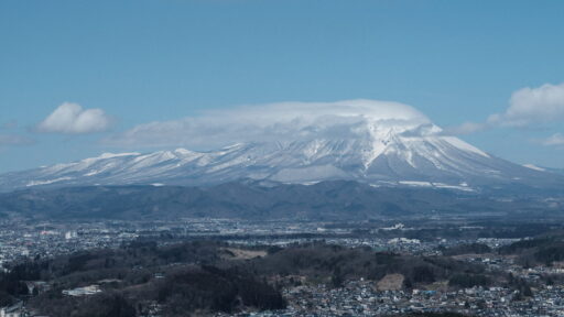 岩手県の岩手山の風景写真