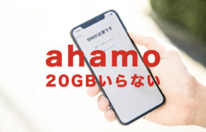 ahamo(アハモ)で20GB(ギガ)もいらない場合の選択肢はある？