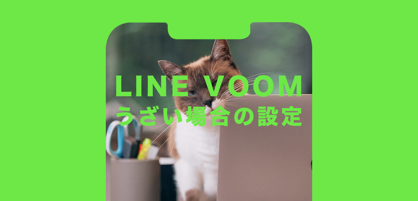 LINE VOOM(ラインブーム)がうざい場合どうすれば？対処法を解説！のサムネイル画像