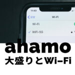 ahamo(アハモ)大盛りとWi-Fiとの違いは何？