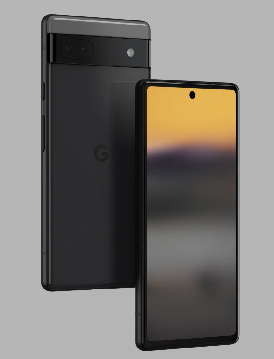 Google Pixel 6aのCharcoalのカラバリ