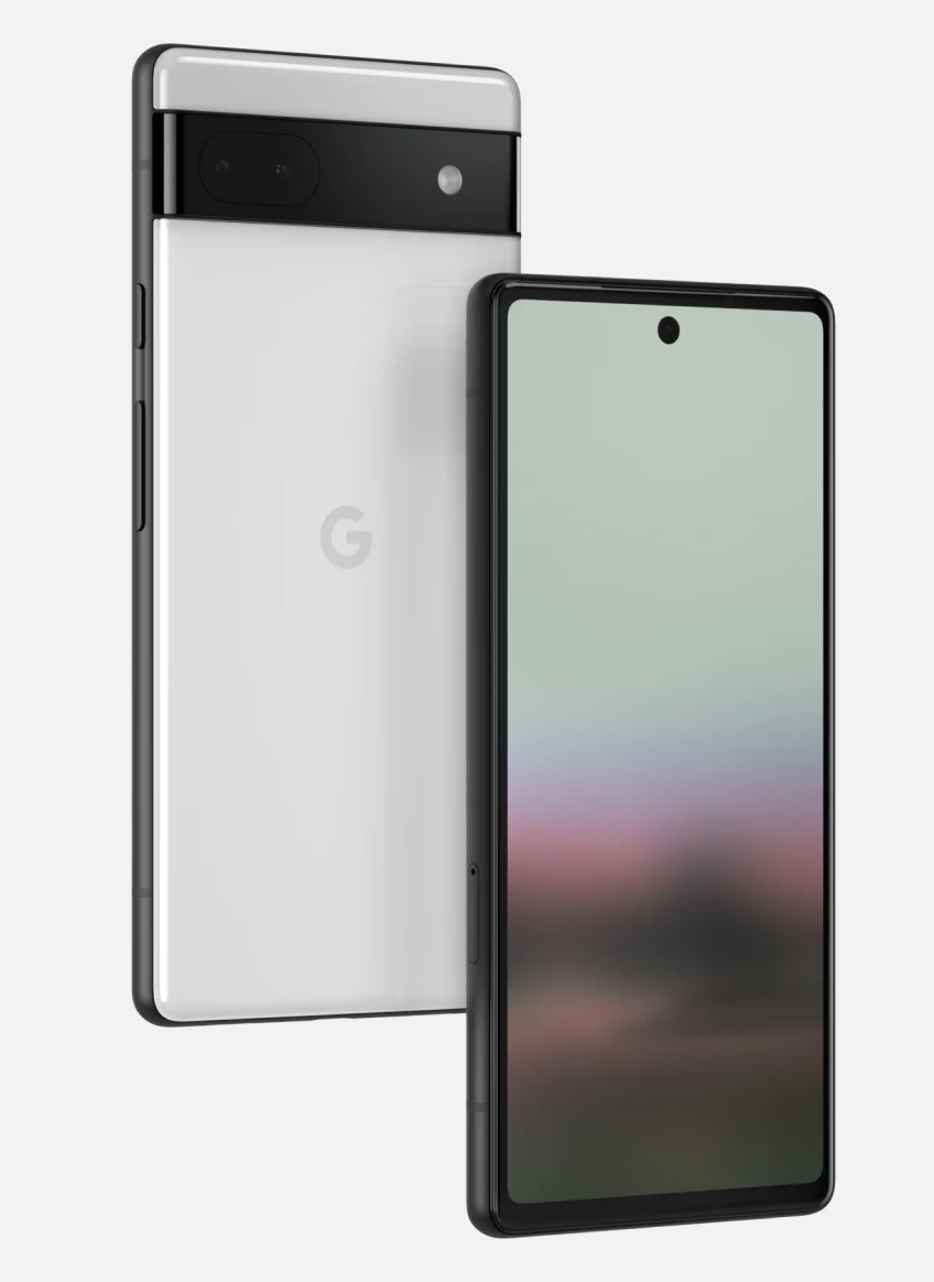 Google Pixel 6aのChalkのカラバリ