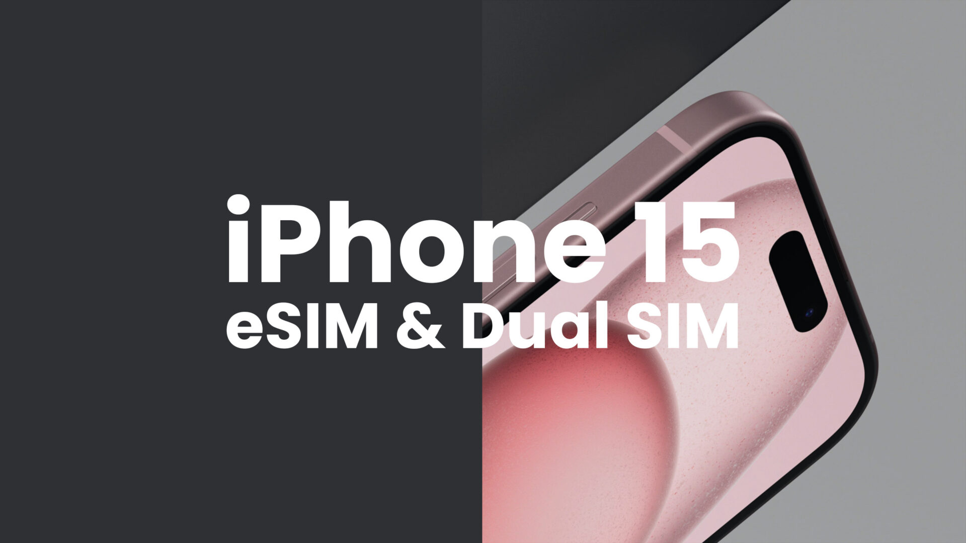 iPhone15やiPhone 15 ProはeSIM&デュアルSIMに対応し複数回線OK。のサムネイル画像