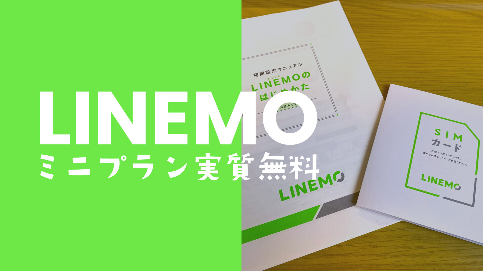 LINEMO(ラインモ)ミニプランの12ヶ月(1年間)実質無料キャンペーンはいつまで開催？のサムネイル画像